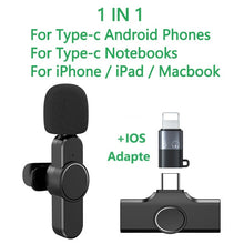 Lade das Bild in den Galerie-Viewer, Mini Mic Pro das neue drahtlose Lavalier-Mikrofon
